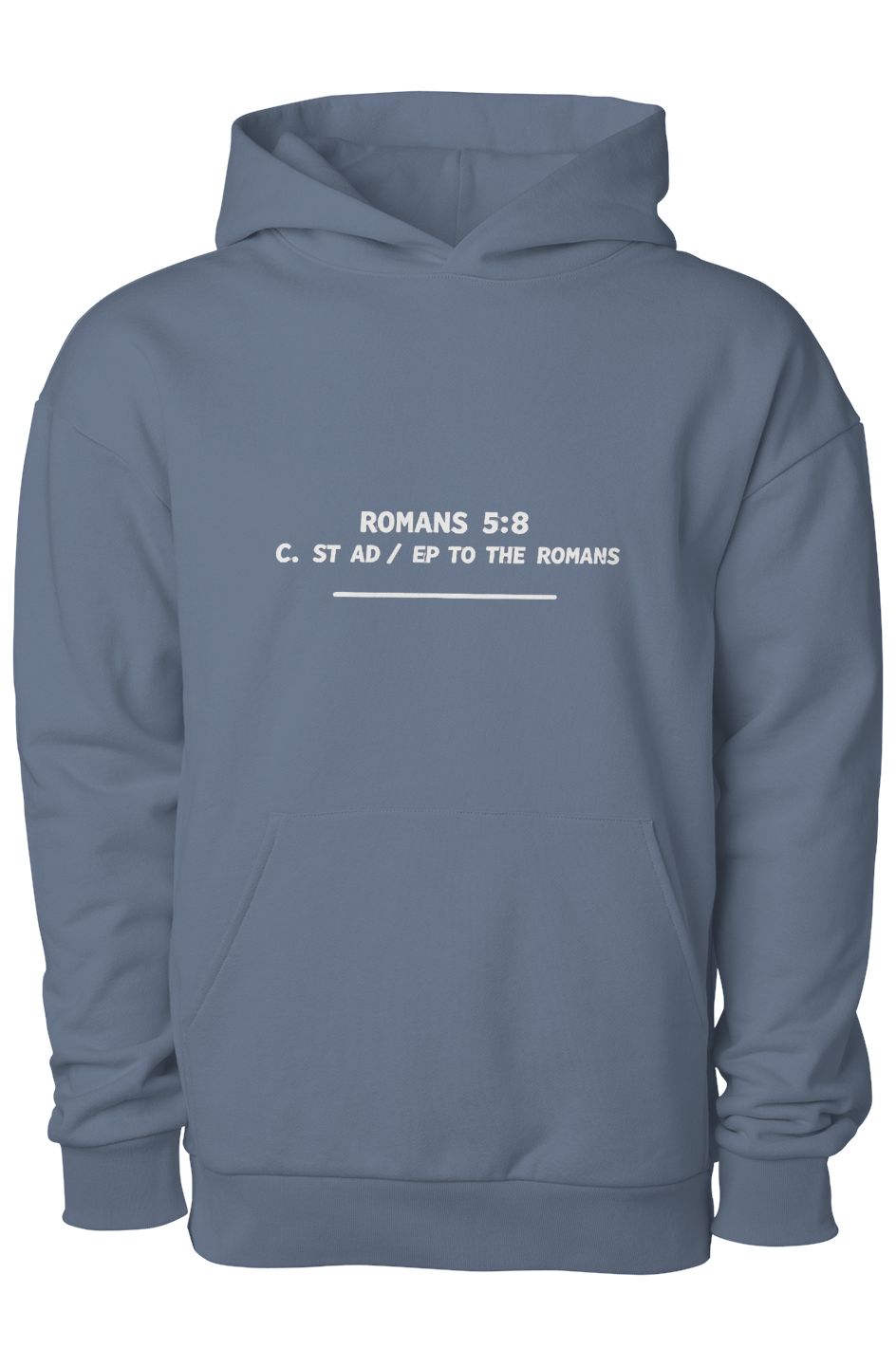 Romans 5:8 Boulevard Heavyweight Pullover Hood