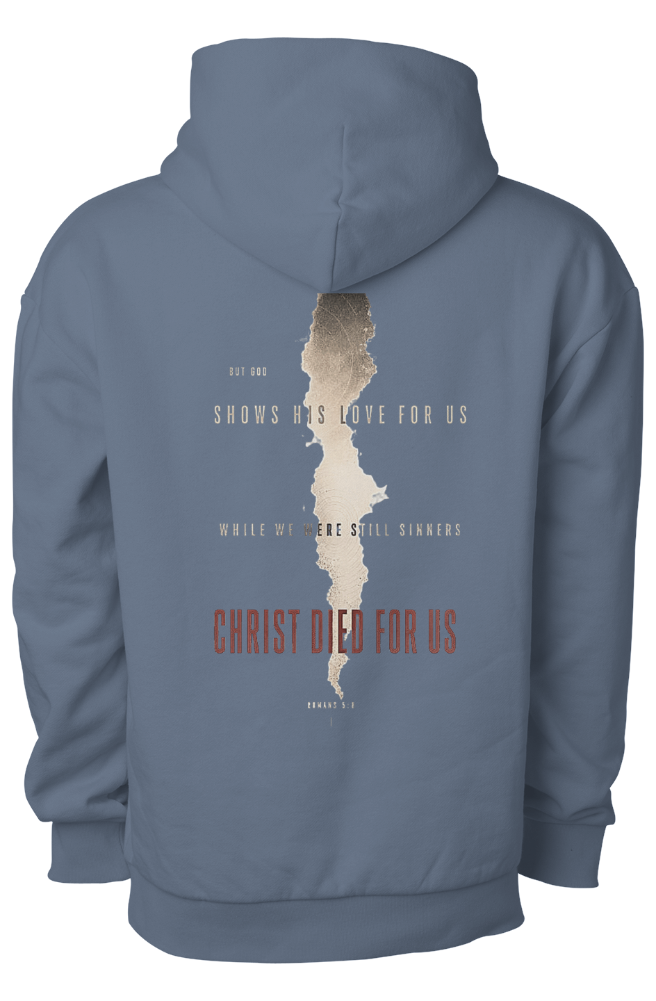 Romans 5:8 Boulevard Heavyweight Pullover Hood