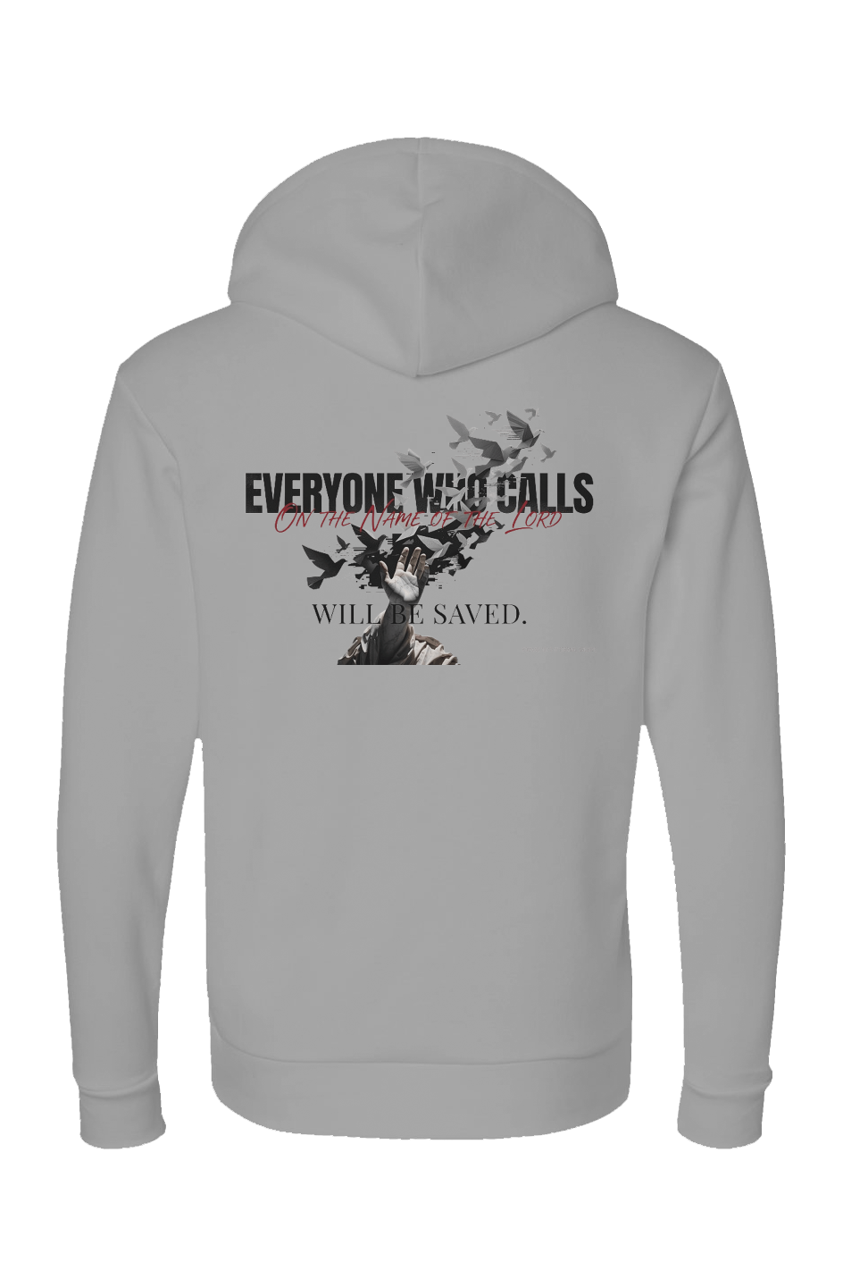Romans 10:13 Unisex Santa Barbara Hoodie