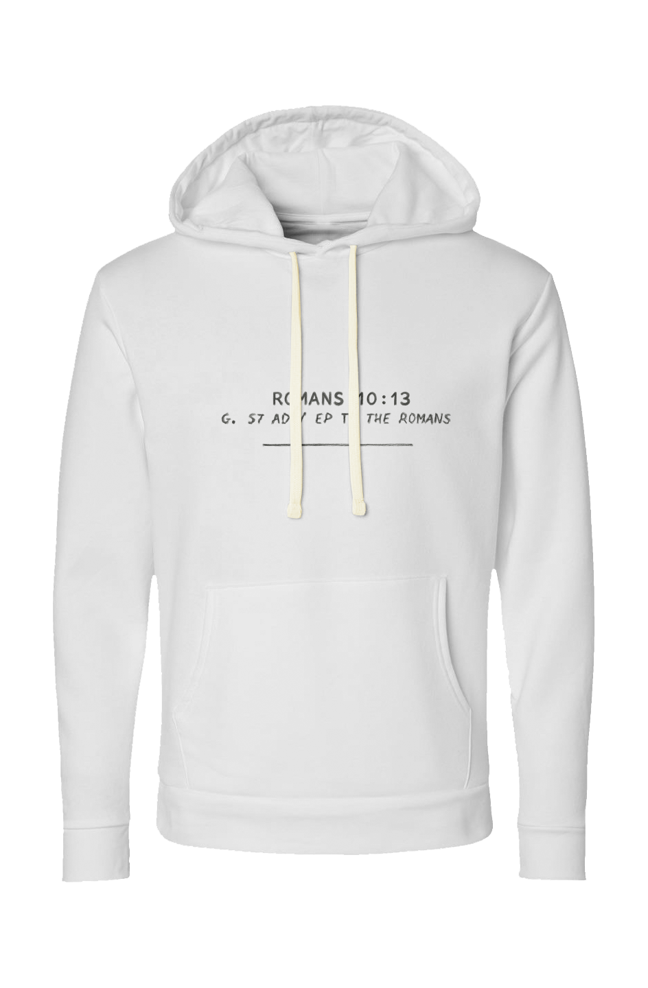 Romans 10:13 Unisex Santa Barbara Hoodie