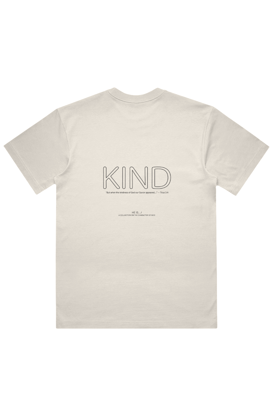 He Is Kind Mens Box Tee