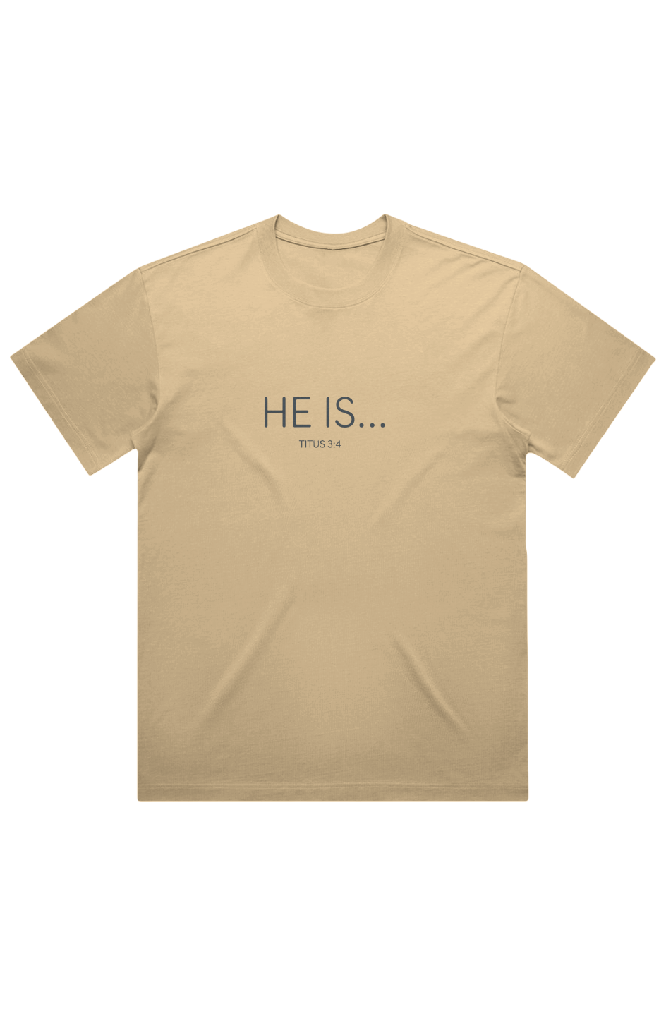 He Is Kind Mens Box Tee