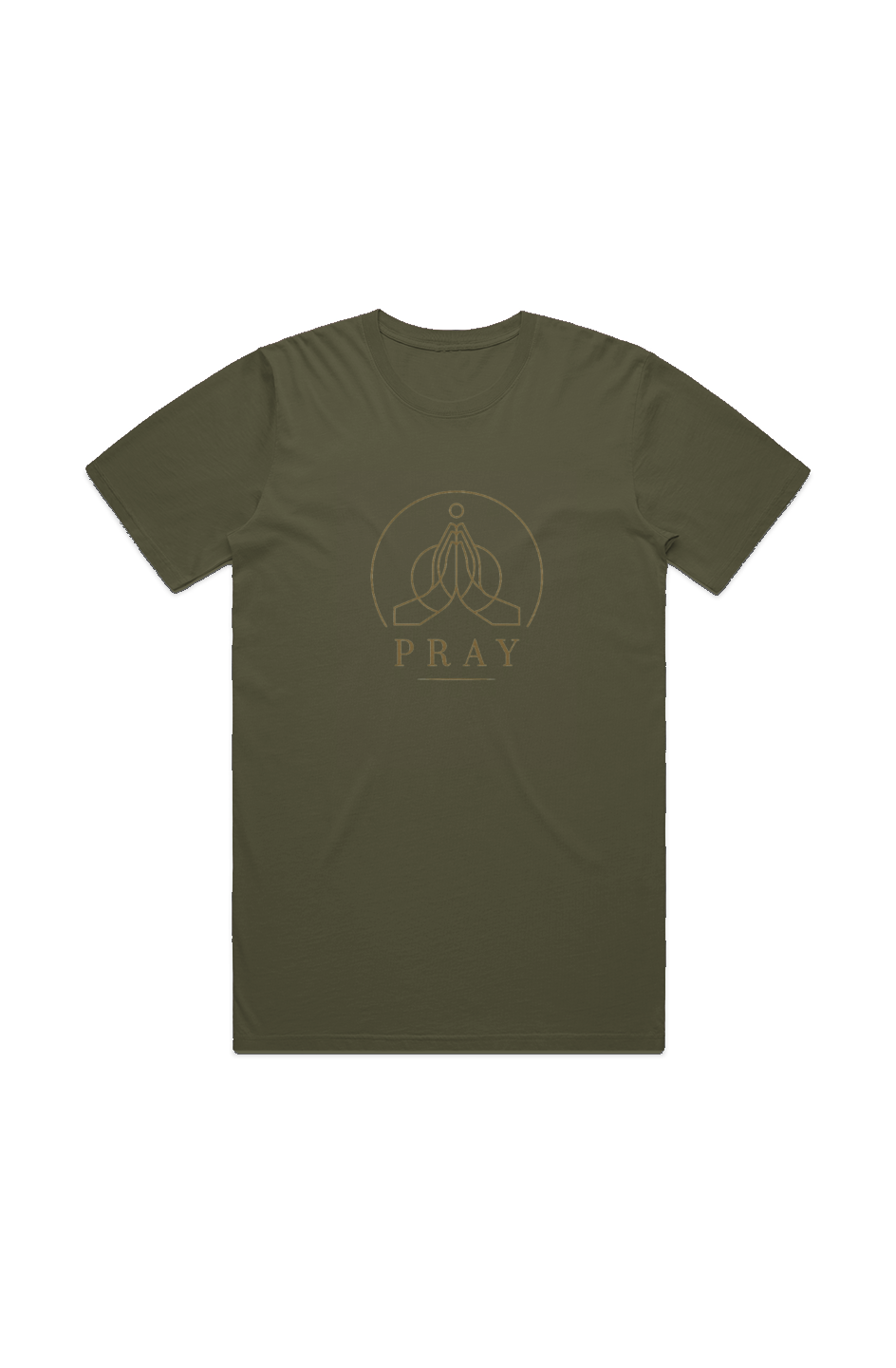Pray MENS STAPLE FADED TEE
