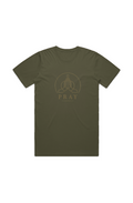 Pray MENS STAPLE FADED TEE