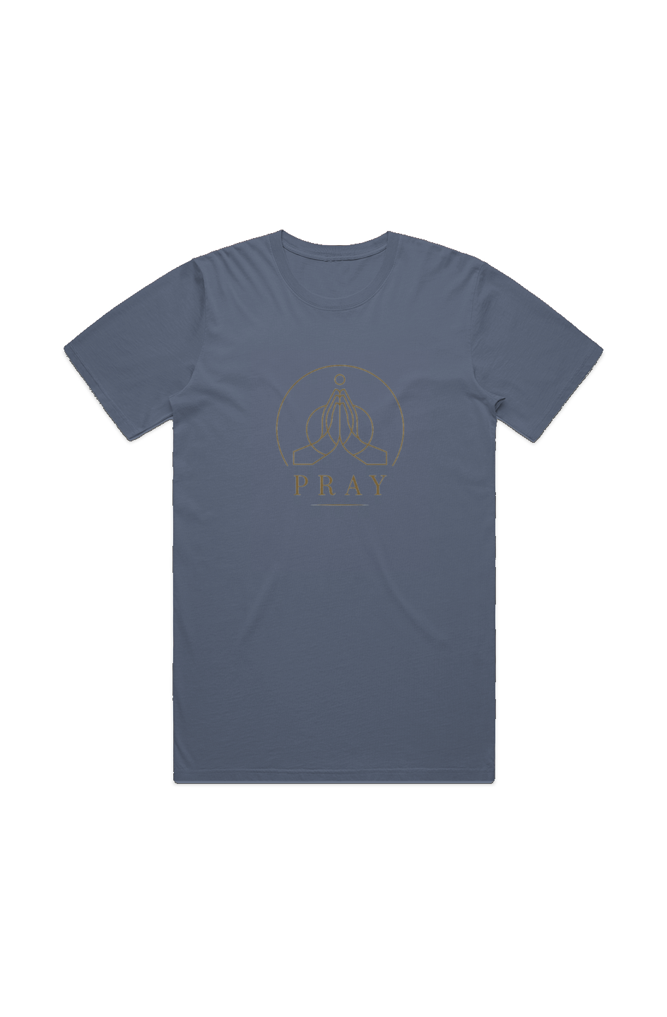 Pray MENS STAPLE FADED TEE