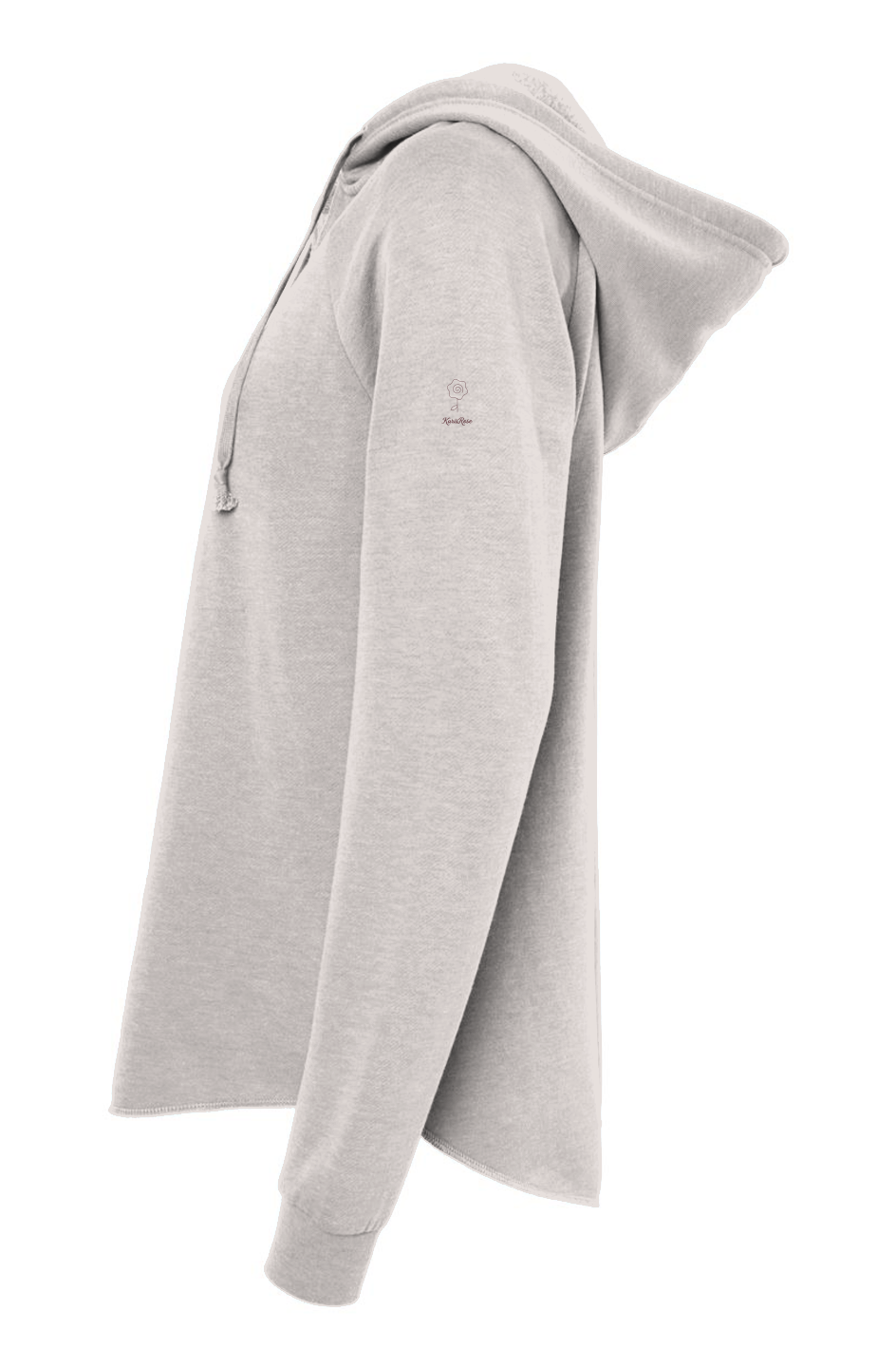 Grace and Beauty Womens Lightweight Wash Hooded Sweatshirt