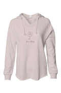 Grace and Beauty Womens Lightweight Wash Hooded Sweatshirt