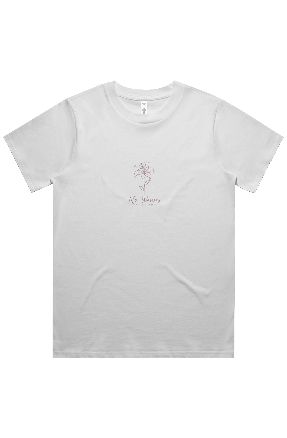 No Worries WO'S CLASSIC TEE