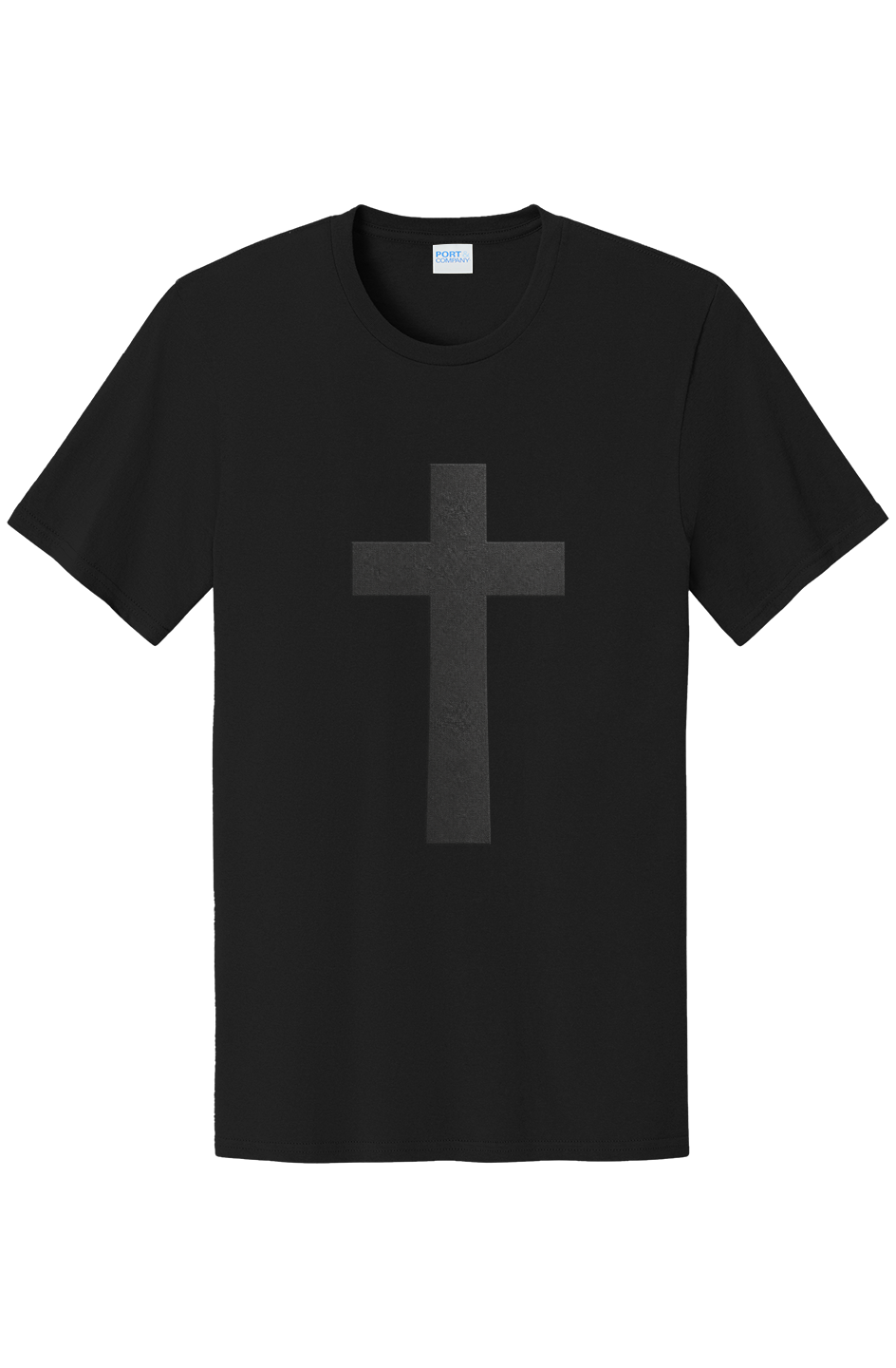 Black Cross Easy Cotton Tee