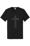 Black Cross Easy Cotton Tee