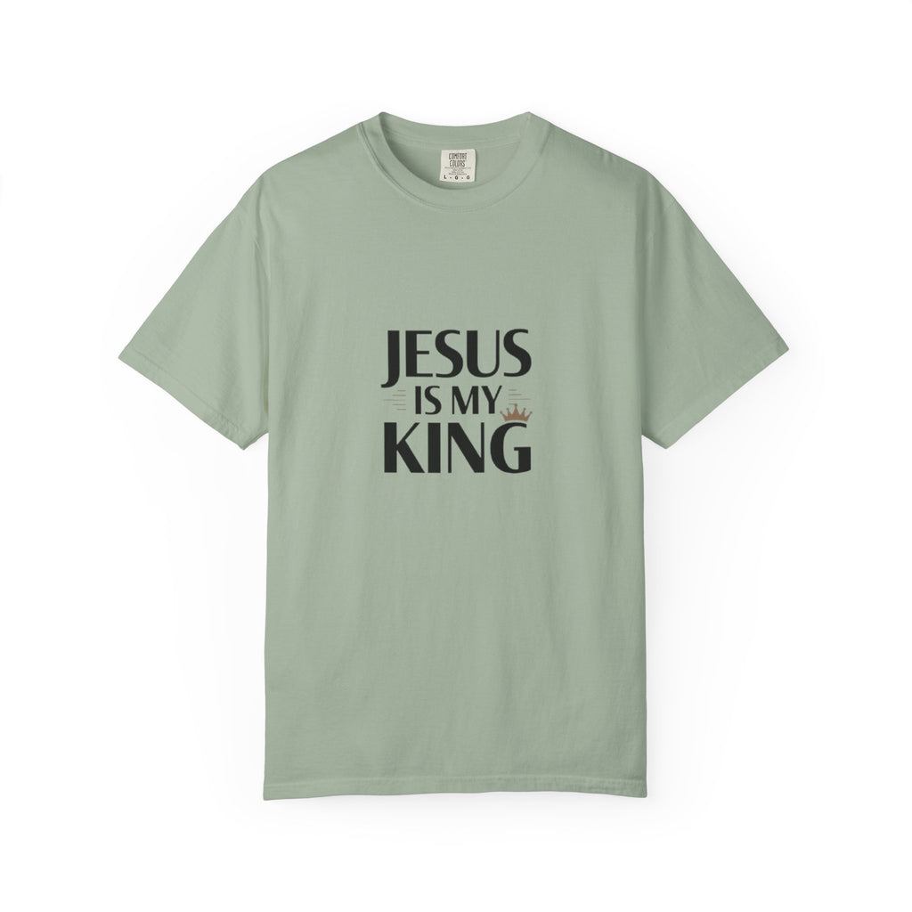 Jesus Is My King Christian T-Shirt - Crown Faith Tee