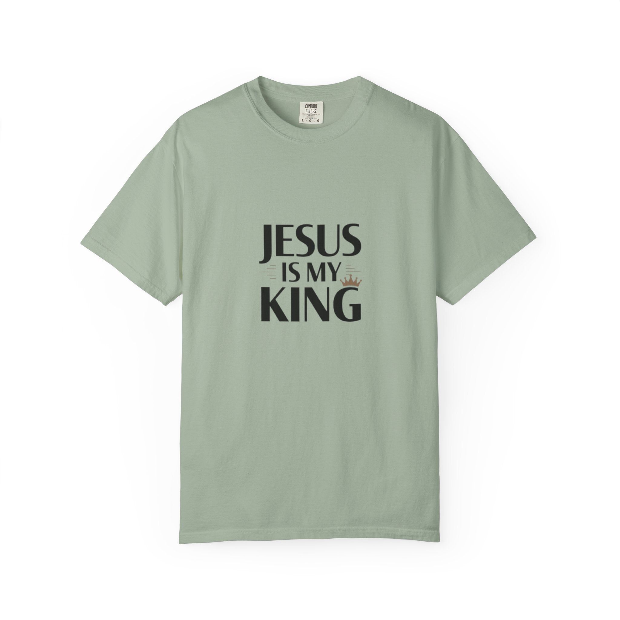Jesus Is My King T-Shirt — Christian Faith Tee