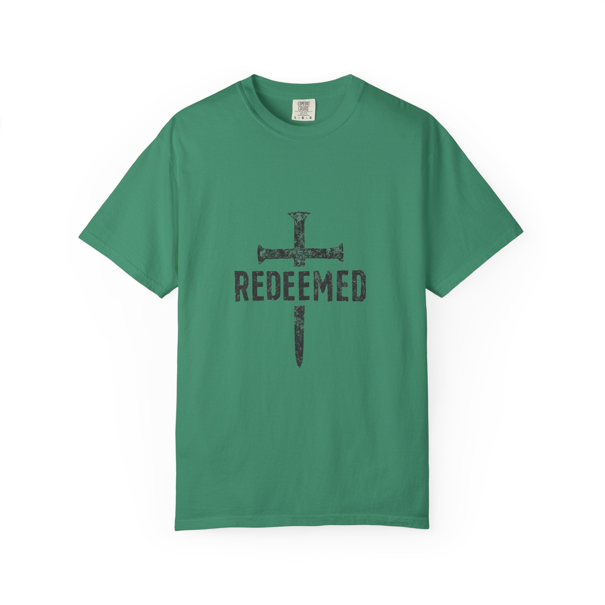 Redeemed Cross T-Shirt — Christian Faith Graphic Tee