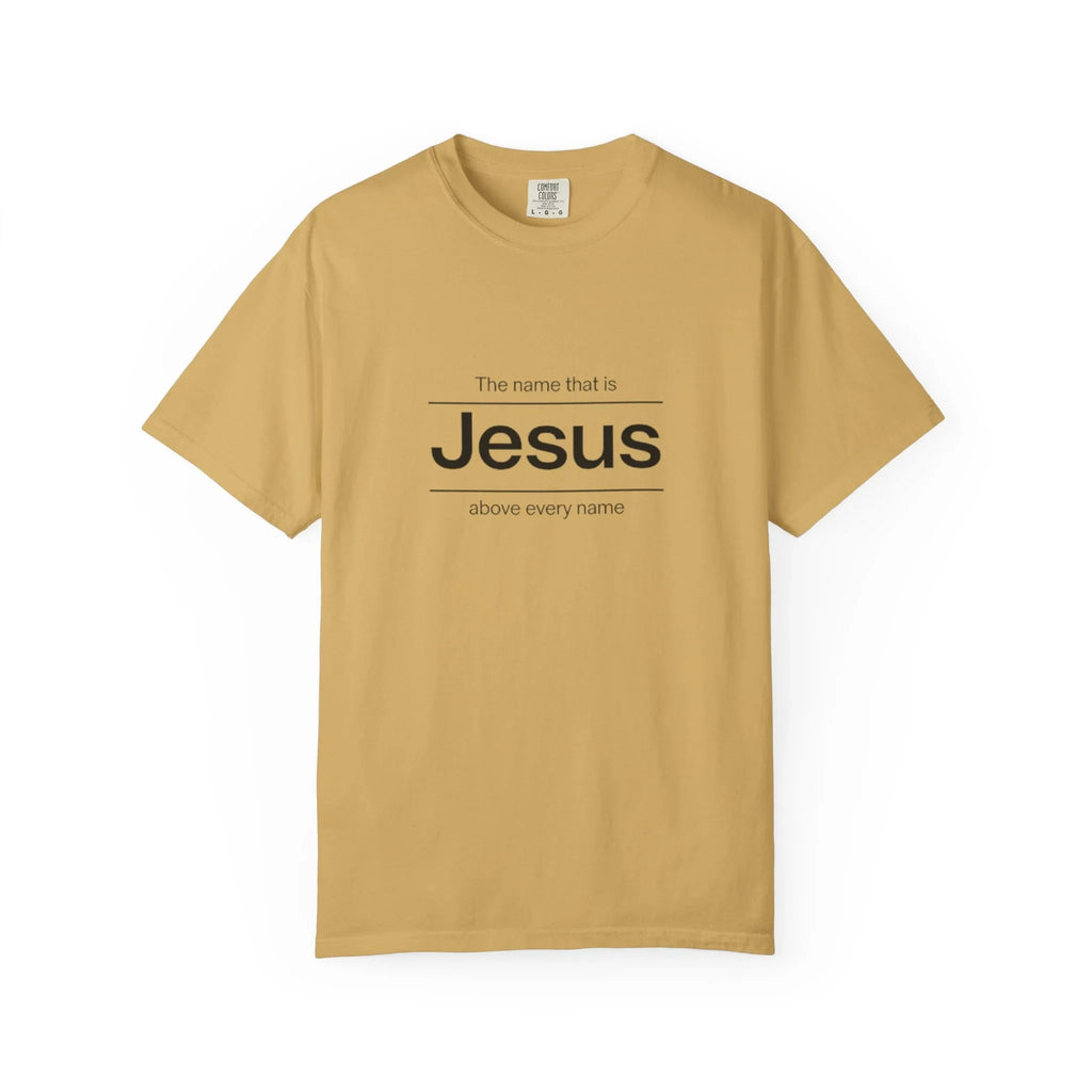 The Name Above Every Name Christian T-Shirt - Philippians 2:9 Jesus Tee