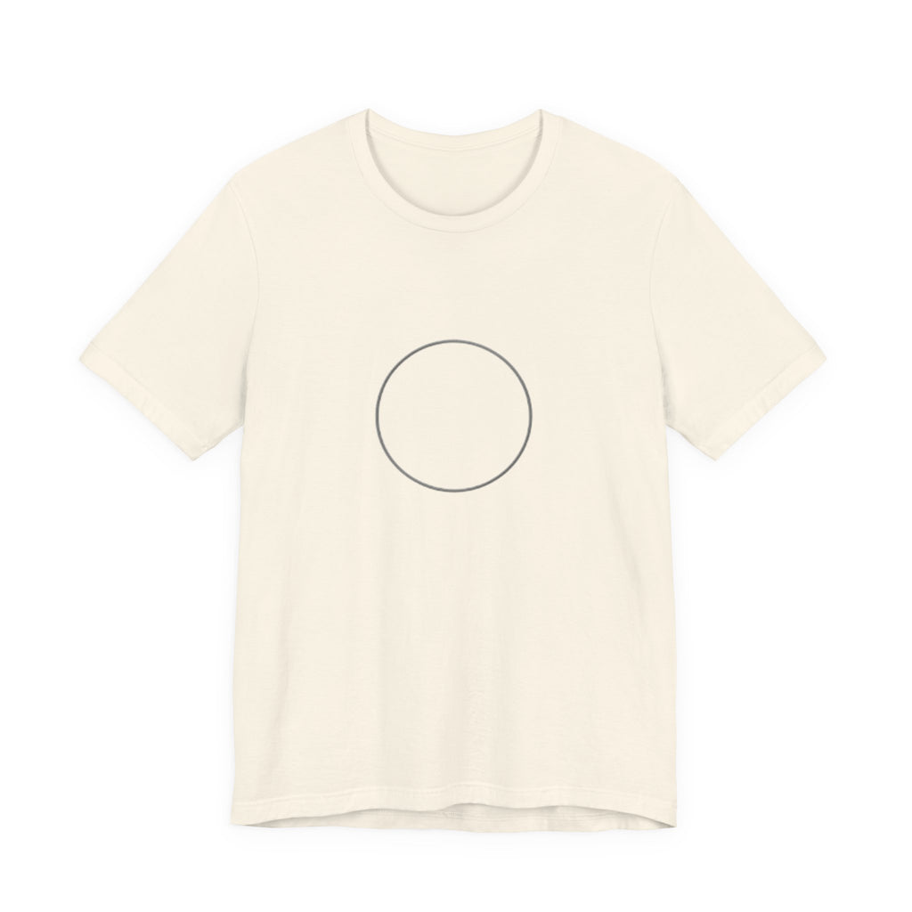 Eternal God Unisex Jersey Tee in Natural — front view showing Psalm 90:2 From Everlasting to Everlasting graphic, Christian faith tee by 4HG