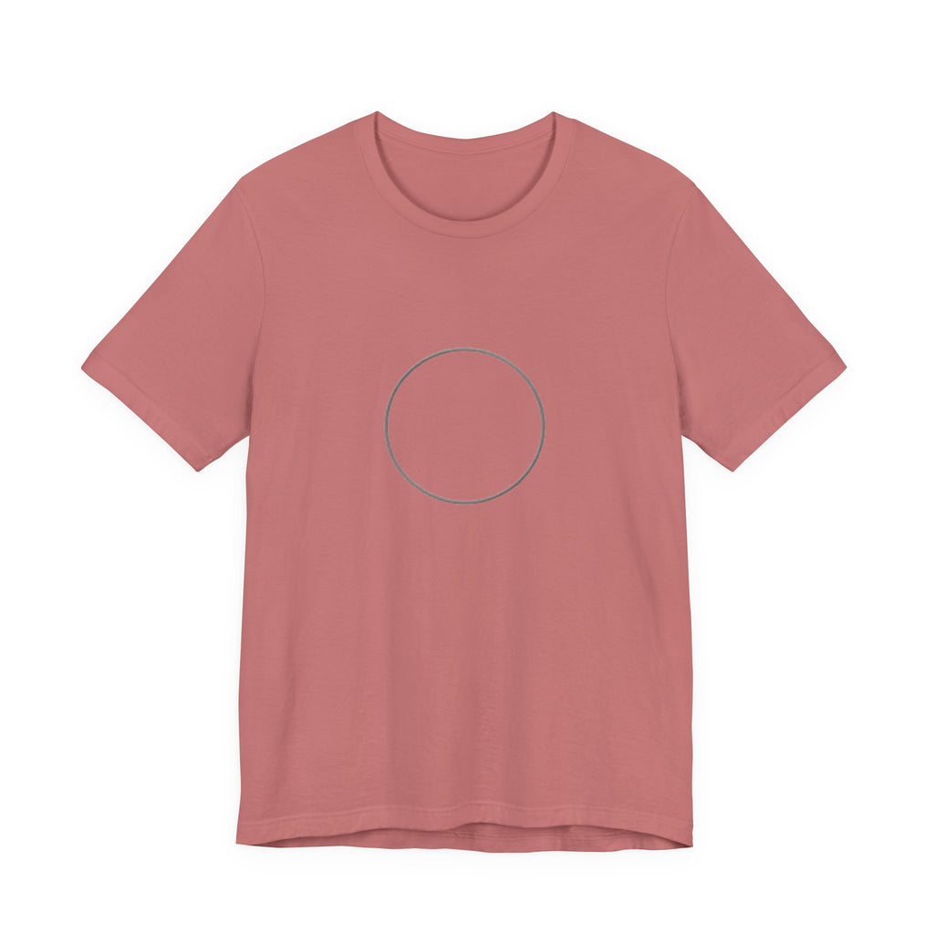 Eternal God Unisex Jersey Tee in Mauve — front view showing Psalm 90:2 From Everlasting to Everlasting graphic, Christian faith tee by 4HG