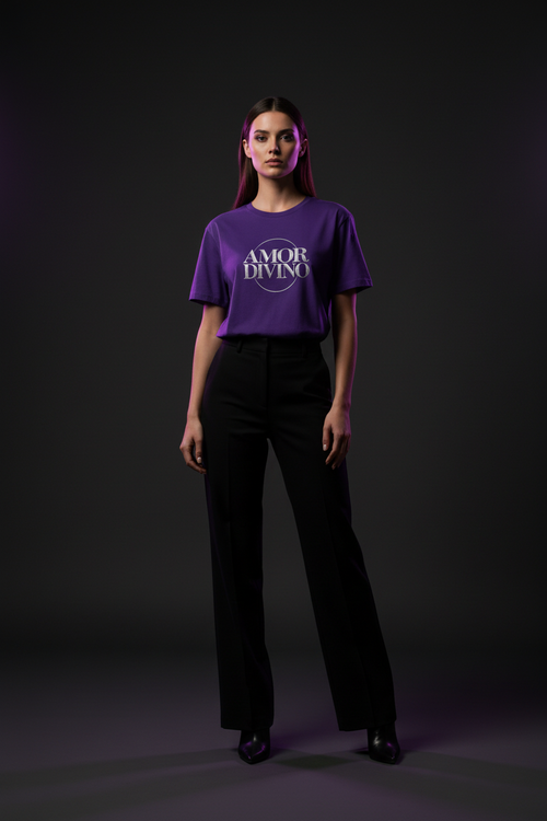 AMOR DIVINO - Female Vogue Mockup
