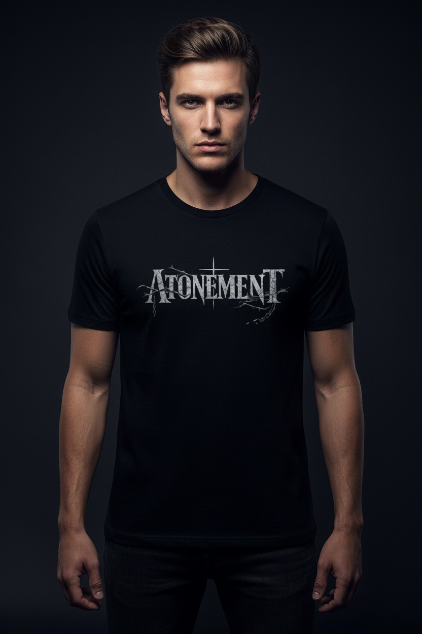 Atonement Essentials Soft Touch Tee — Ultra Luxury Male Mockup