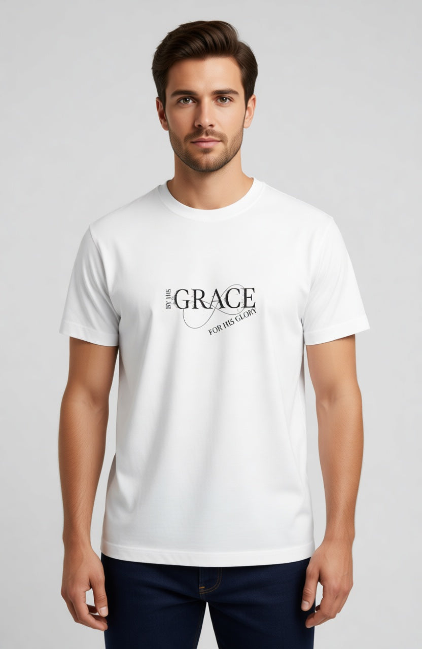 By His Grace For His Glory Supima Tee
