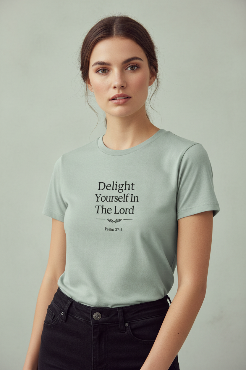 Delight Yourself In The Lord — Ultra Luxury Female Mockup