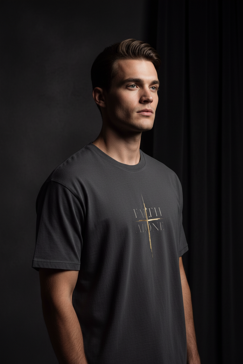Faith Alone — Ultra Luxury Male Mockup