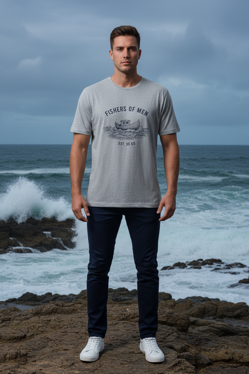 Fishers of Men - Male GQ Coastal Mockup