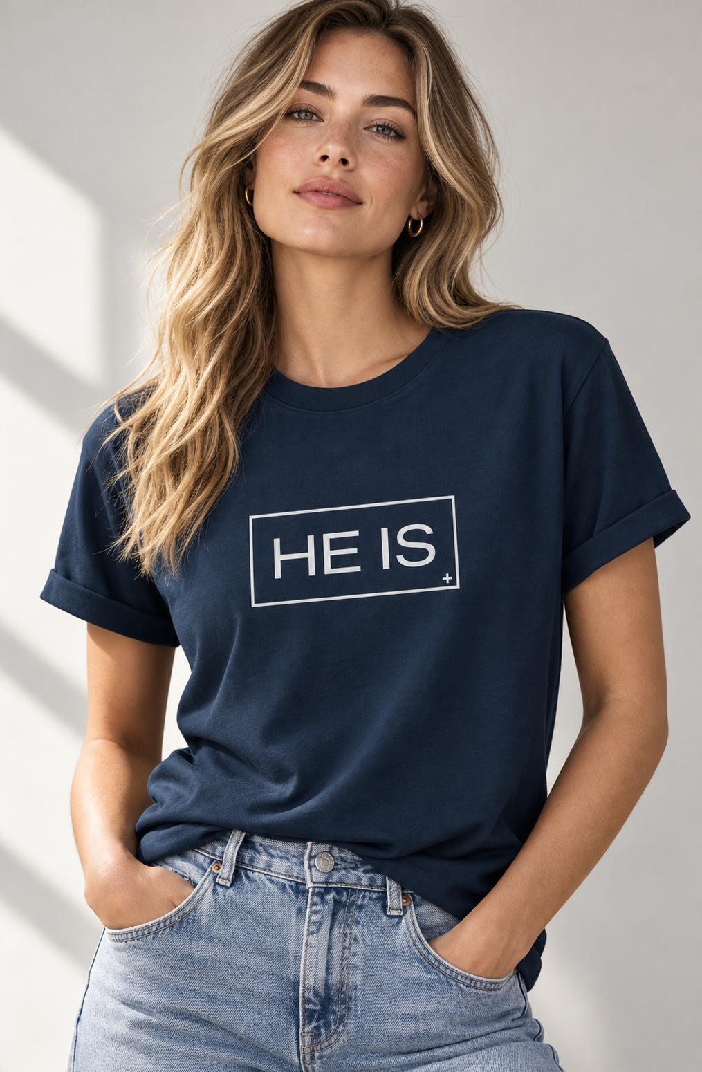 He Is — Supima Tee