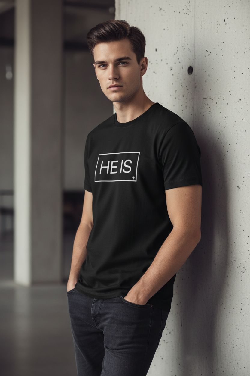 He Is — Supima Tee