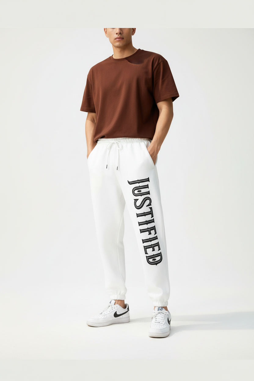 Justified Joggers Studio Full Body