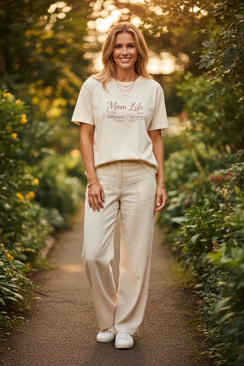 Mom Life - 35yo Retry Vogue Mockup