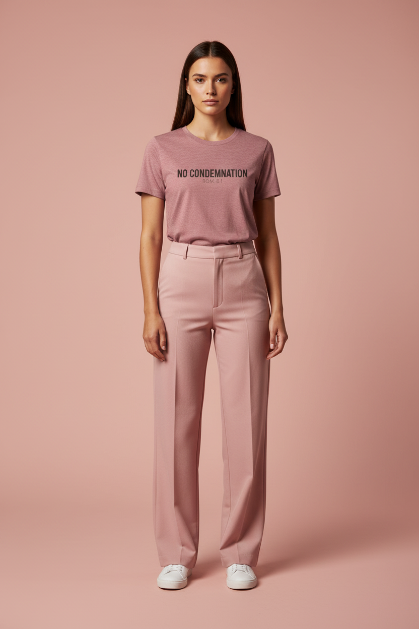 NO CONDEMNATION - Female Vogue Mockup