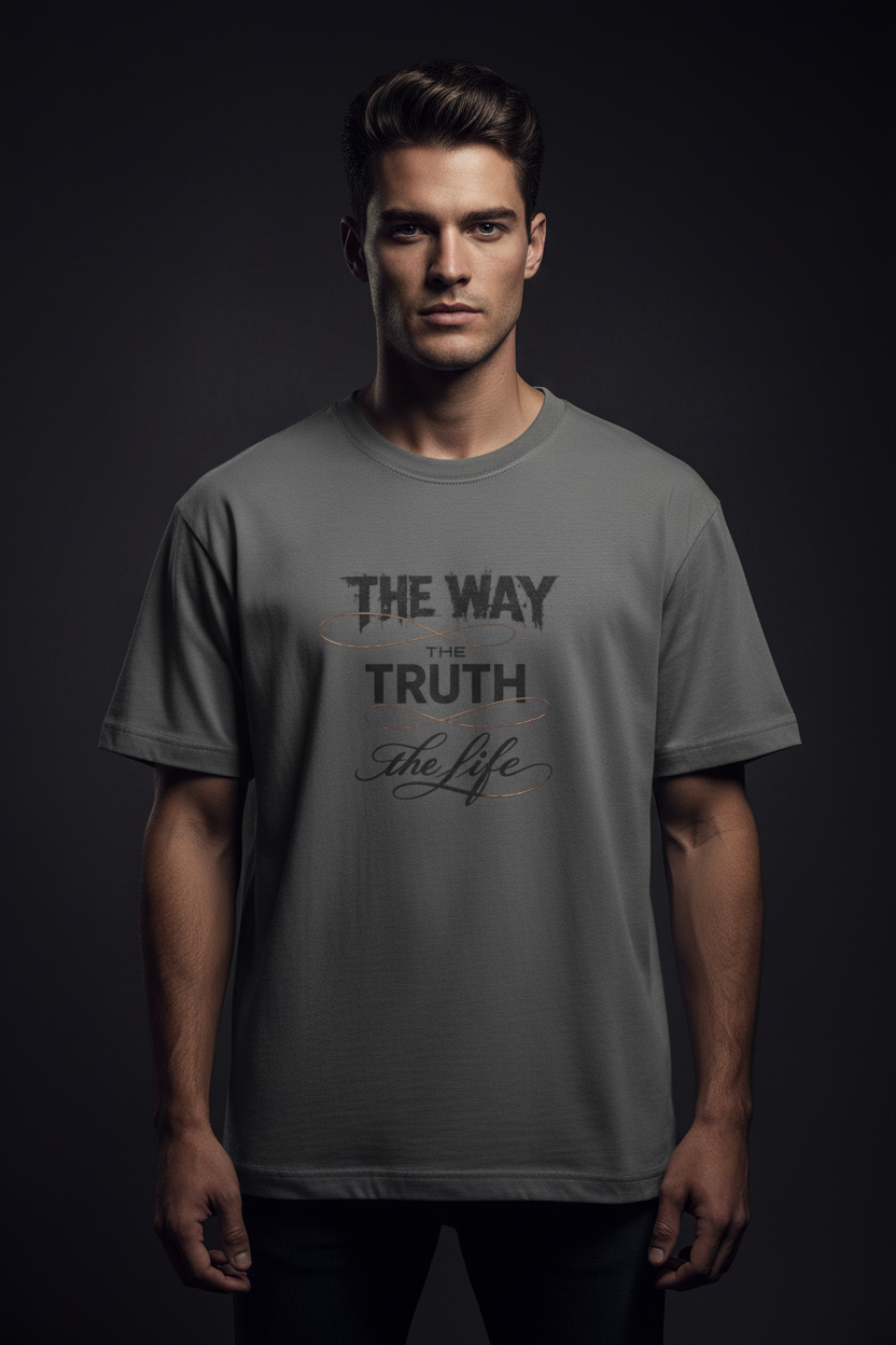 The Way The Truth The Life — Ultra Luxury Male Mockup
